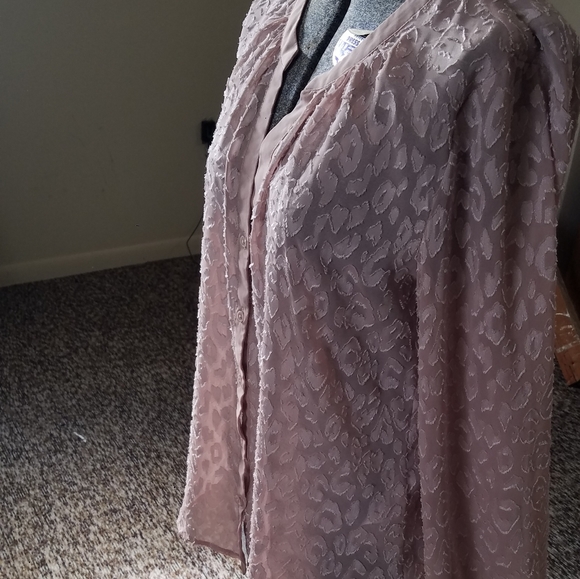 Pink Banana Republic blouse - Picture 2 of 8